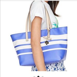 Kate Spade striped tote